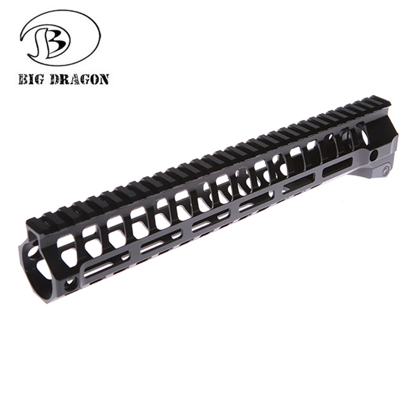 Большой дракон AR15 12 дюймов 5 56 рельса с ЧПУ в стиле RM M-LOK цевье для тактической