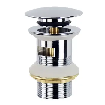 

Copper Sink Pop-up Drain Stopper Basin Cap Washbasin Plug Home Bathroom Lavatory Kitchen Bathtub Accessories Kit