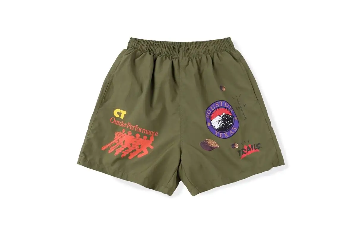 Travis Scott Shorts Cactus Jack Running 