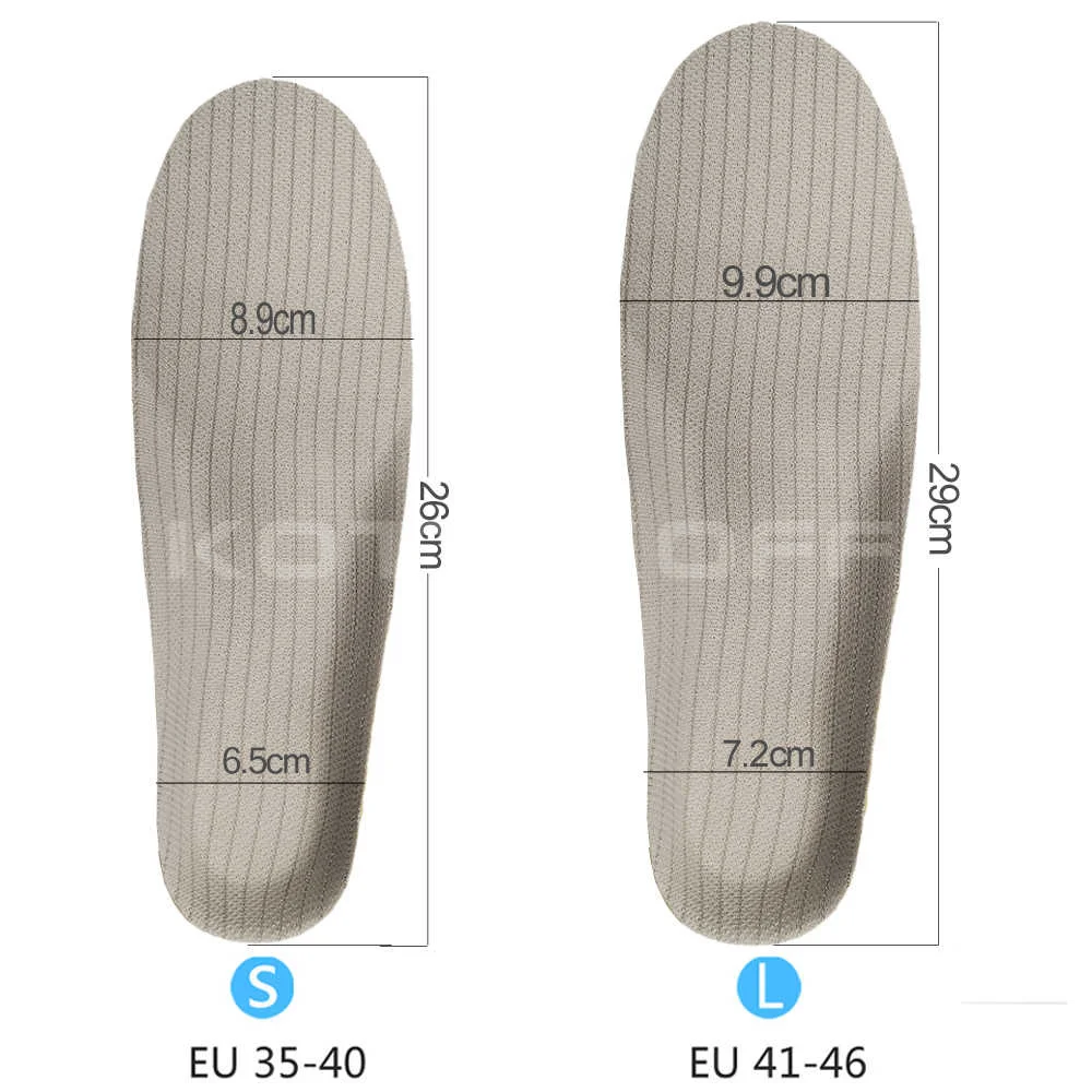 Ortopediska ortoser Plattfot Hälso-sula Sko Insert Arch Support Pad för Plantar Fasciitis Fotvårdssulor_voghion.com