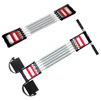 

Indoor Sport Spring Chest Developer Expander Men Tension Puller Fitness Stainless Steel Muscles Exercise Workout Equipment