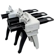 50ml 1:1/1:2/2:1 Mix Ratio Manual Epoxy Applicator Dual Component Adhesive Cartridge Applicator Caulk Gun 2 Part Caulking Gun