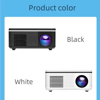 

S361 Portable Mini Led Projector HDMI Supports Hd 1080p Video Player Home Media Player Built-in Speaker AV VGA USB HDMI