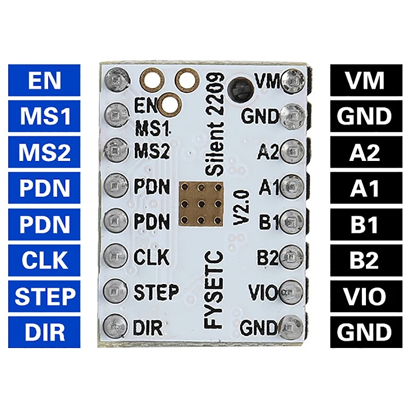 Материнская плата для 3D-принтера Mks Gen L V1.0+ Tmc2209V2.0x5 комплект ультра-тихих дисков