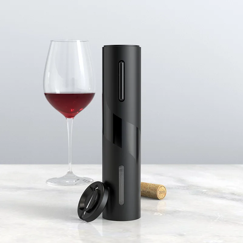 Home Classic Stainless Steel Automatic Electric AA Battery Kitchen Accessories Corkscrew for Red Wine Can Opener