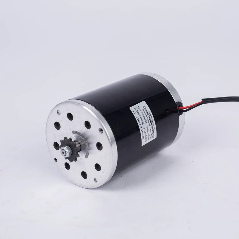 High power, permanent magnet DC brush motor, 24-36V 1000W 3000RPM, kart, chainsaw, lathe spindle, sawing machine