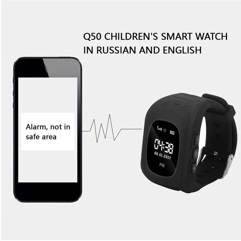 

New Smart Locating Watch Water-proof Wrist Watch Anti-lost SIM Card Children Smartwatch