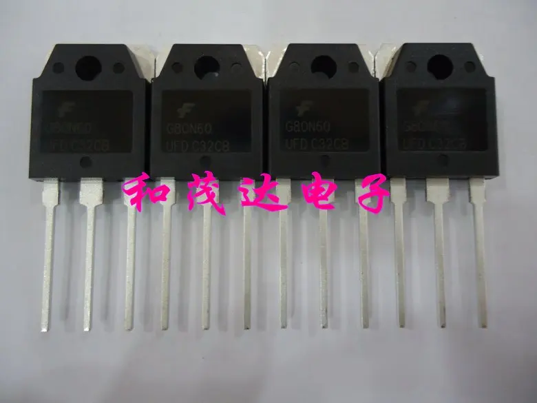 Новый и оригинальный SGH80N60UFD G80N60UFD SGH80N60UFDTU TO-3P с изолированным затвором (IGBT) |