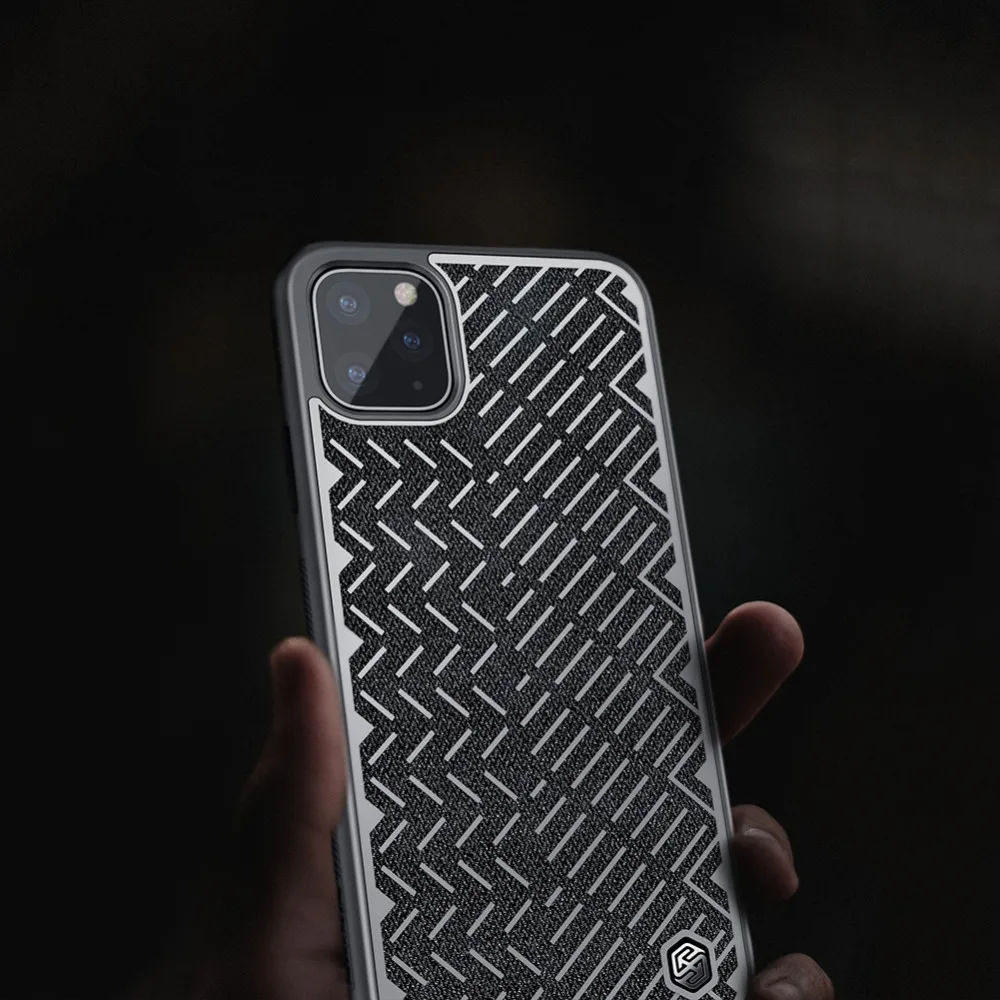 Для iPhone 11 Pro Max чехол Nillkin Shine at Night задняя крышка Простая текстура мягкий край ТПУ чехол для телефона iPhone 11 Pro Max чехол