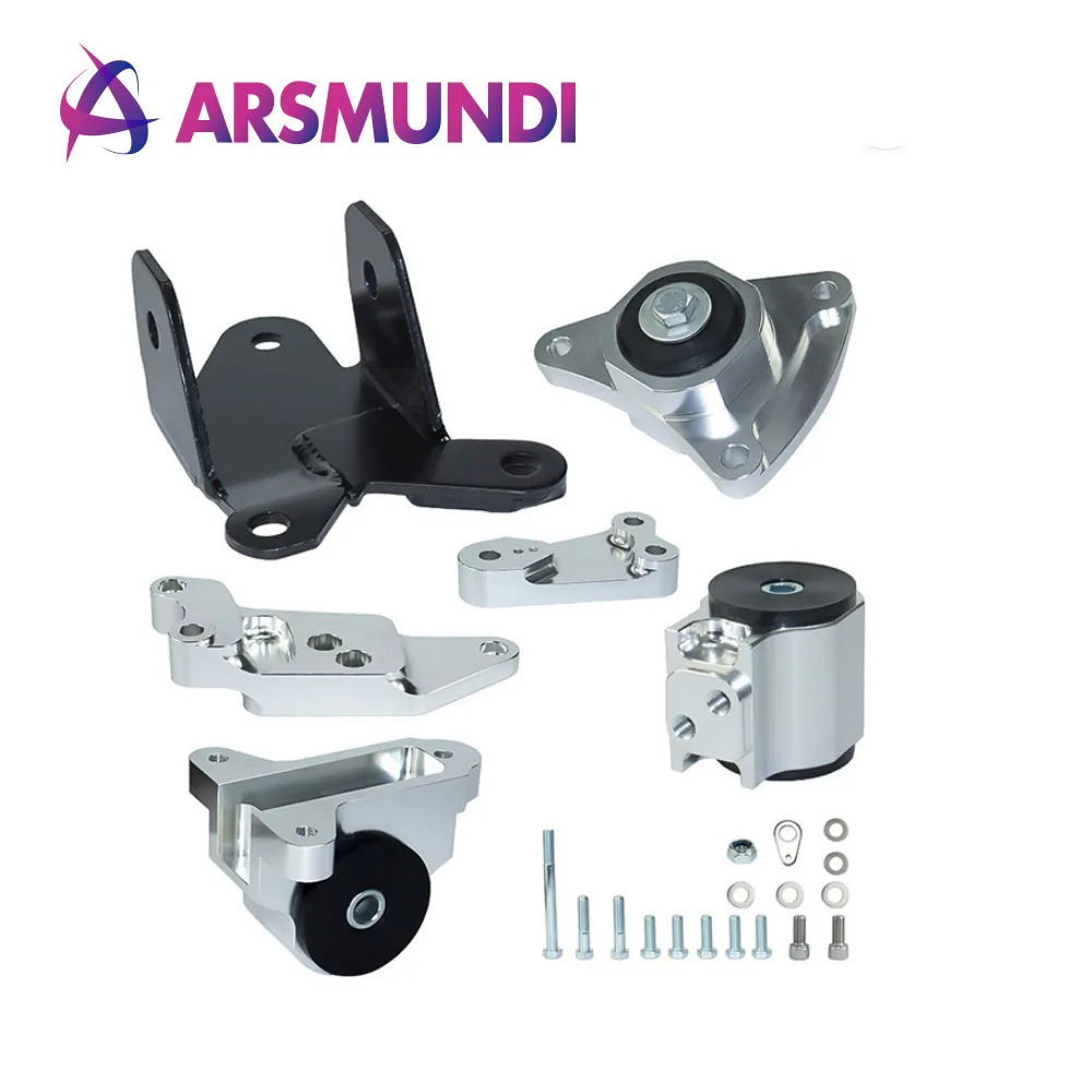 

Engine Swap Mount Kit For CIVIC SI 02-06 ACURA RSX 70A MOTOR ENGINE MOUNTS K20 DC5 EP3