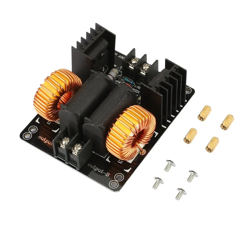 ZVS Low Voltage Induction Heating Coil Module Flyback Driver Heater Portable and Durable 1000W 20A DC Power Supply | Электроника