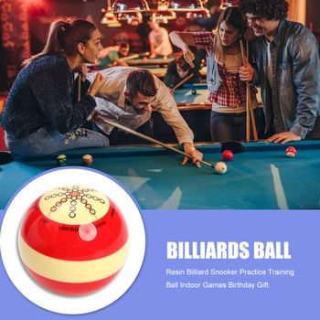 

Resin Billiard Snooker Practice Training Ball Indoor Games Birthday Gift