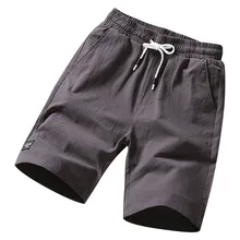Мужские Пляжные штаны, спортивные дышащие модные штаны, летние штаны для фитнеса и бега, спортивные штаны для бега, брендовые Короткие штаны 11,21