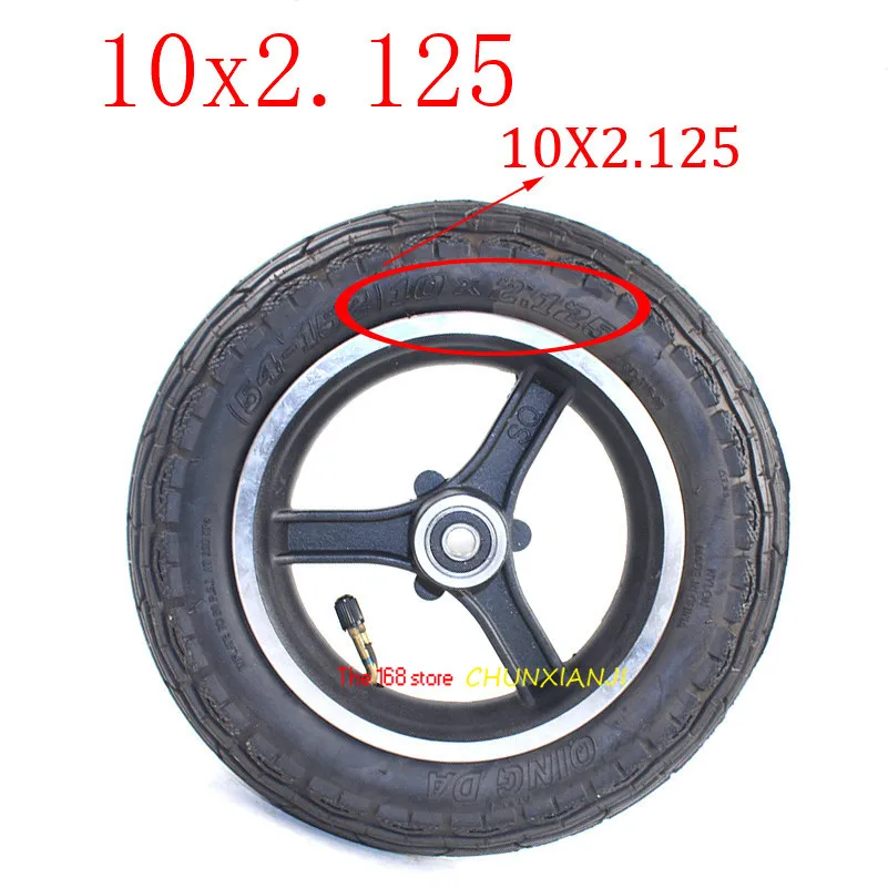 Lightning deliever 10 дюймов 10*2,125 электрическая шина электрический скутер шина колеса 10x2,125 колеса шины