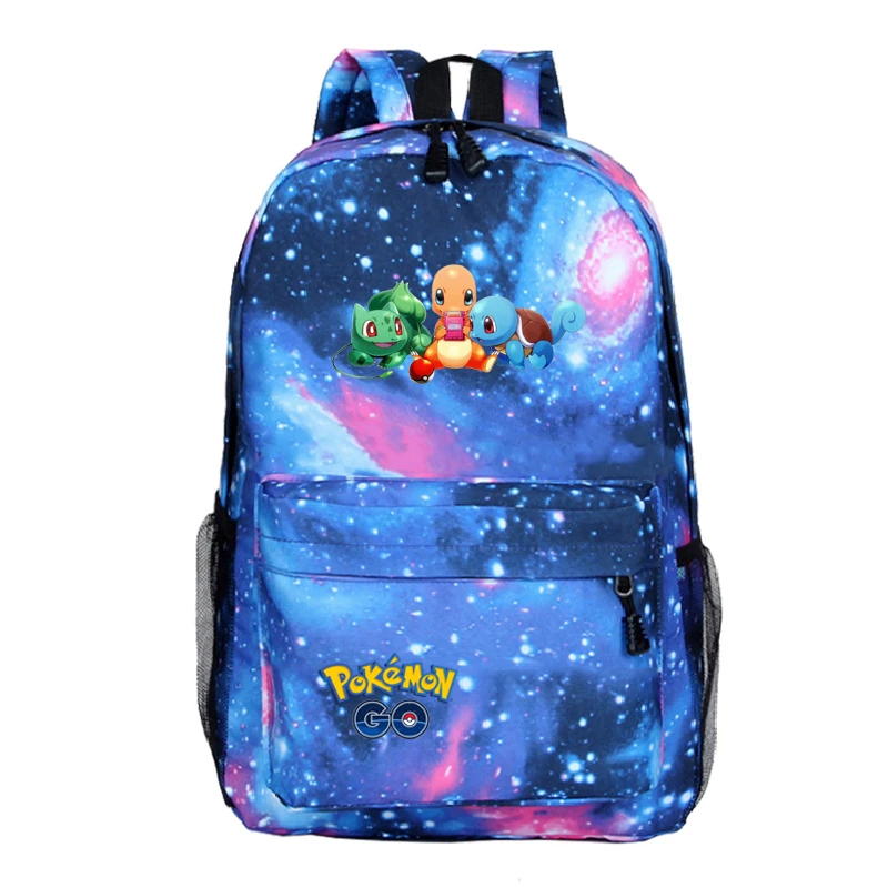 Mochila рюкзак Pokemon Sac A Dos Аниме Пикачу сумка plecak ноутбук унисекс рюкзаку, 33-36 мультфильм, школьные рюкзаки для девочек-подростков - Цвет: A8
