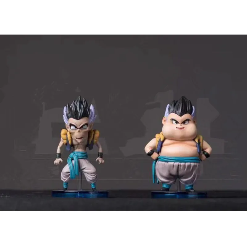 Аниме Драконий жемчуг Z Супер Saiyan мужские трусы жир или тонкий Gotenks смола фигурка Коллекция Модель игрушки в коробке M3892