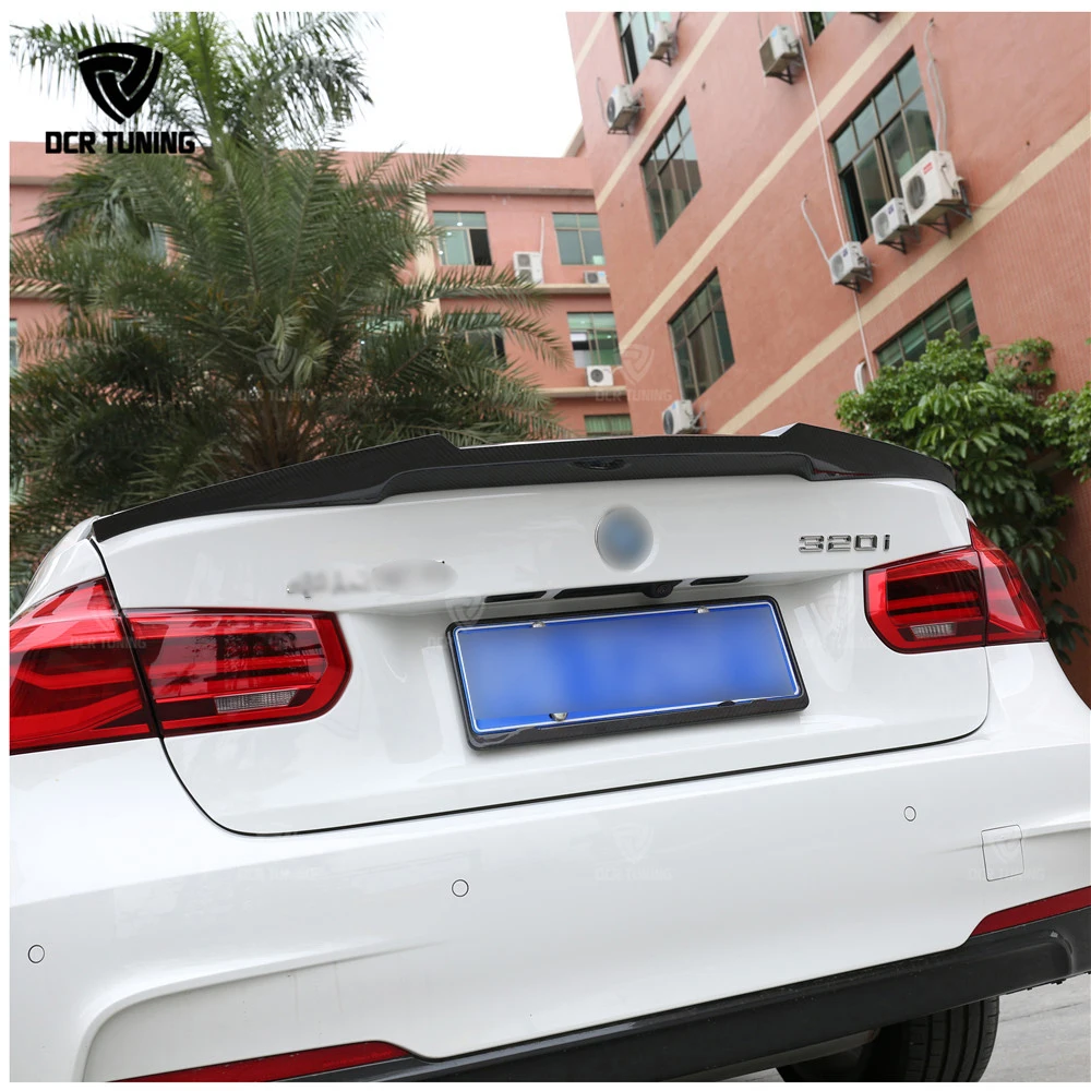 Carbon spoiler Carbon Fiber Material New M4 Style rear wings For BMW F30 F80 M3 2012-UP 320i 328i 335i 326D F30