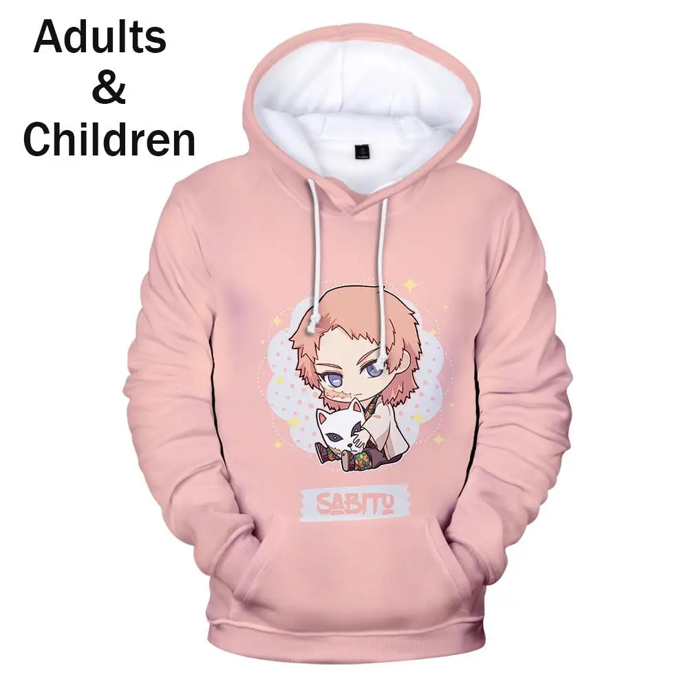 New Popular Hooded 3D Demon Slayer Kids Hoodies Men Women Sweatshirts Kimetsu no Yaiba Pullovers Hot Anime Boys Girls | Мужская одежда