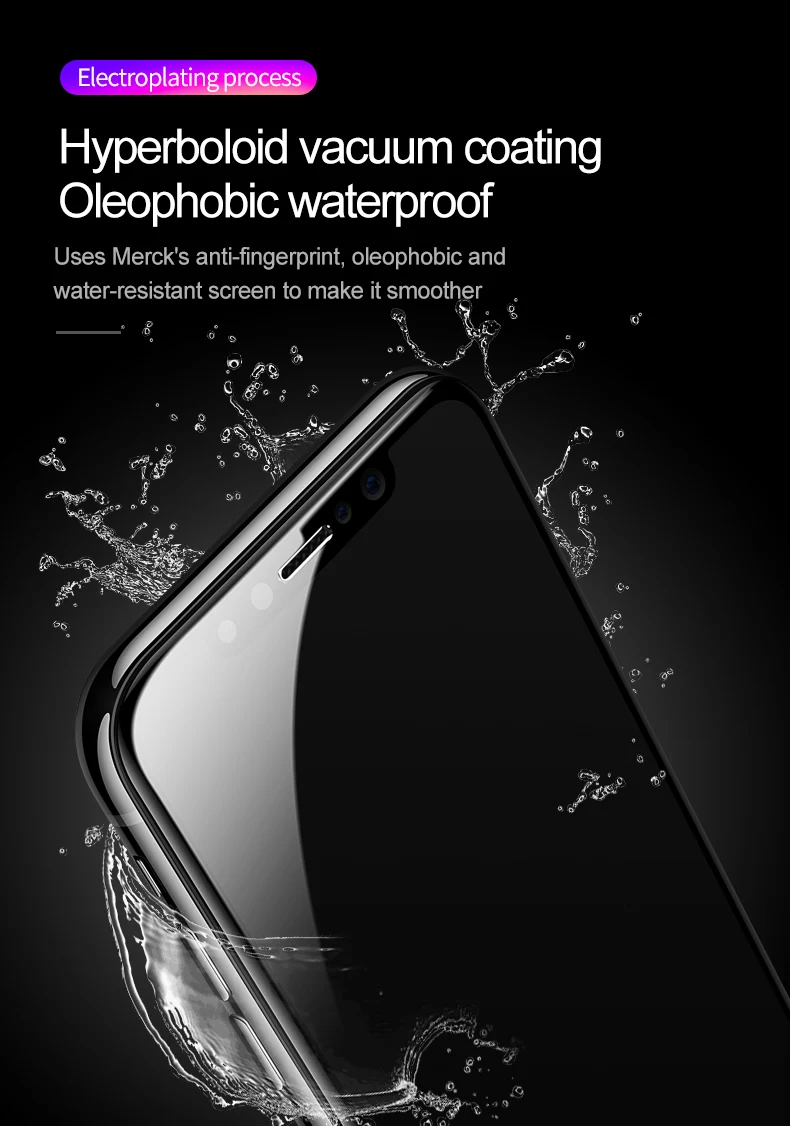 Joyroom 9H анти-синий луч светильник полное покрытие закаленное стекло для iPhone 11 Pro Max Защита экрана для iPhone XR X XS Max стекло