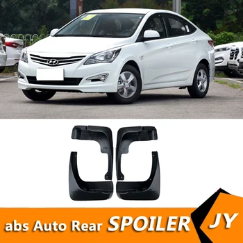 

For Verna 2011-2015 Mudflaps Splash Guards Front With the color and rear Mud Flap Mudguards Fender Modified special