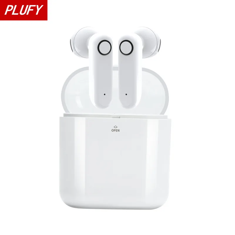 

True Wireless Bluetooth Headsets Tws Earbuds No Wires 3D Sound Sweatproof Micro Earphone With Mic