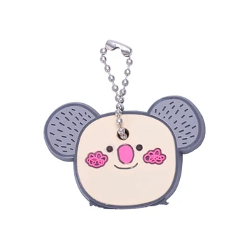 

Cute Animal Cartoon Key Chains Decoration Christmas Gift gray koala