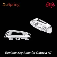 Для Skoda Octavia MK3 A7- Автомобильный ремонтный ключ базовый чехол накладка наклейка автомобильный Стайлинг для превосходного Karoq Kodiaq Rapid
