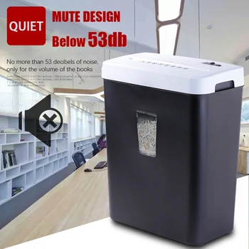 

Shredder Cs508 Office And Household Documents Smashed Silent Confidential 16 Litre Small Electric Shredder Package