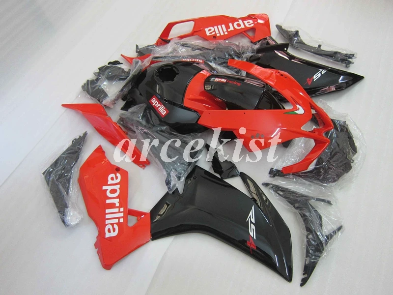 Литьевая Форма ABS полный обтекатель комплект подходит для Aprilia RS4 50 125 2012 2013 12 13 14 15 на заказ черный красный