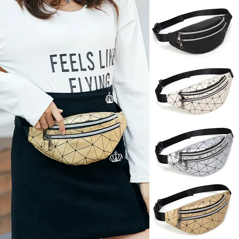glitter waist bag