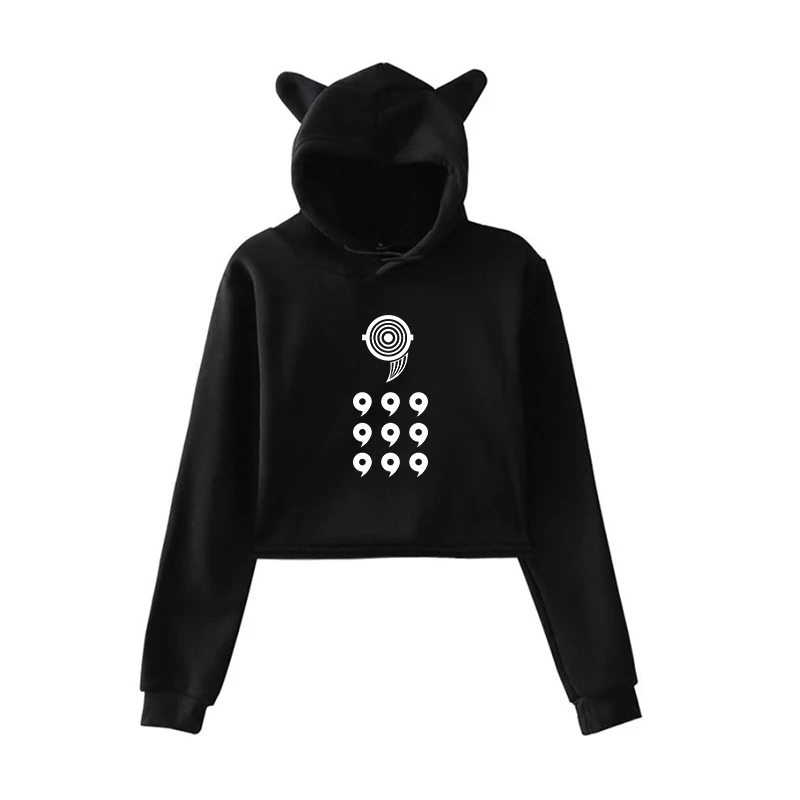 

Fashion Spring Autumn Clothes Naruto Hot Print Woman Hoodies Girls Lady Casual Streewear Sweatshirts Ear Hoodies Outwear Tops