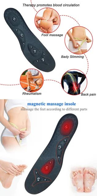 Solette Magnetiche Per Perdita Peso - 22 Magneti Per Riflessologia Plantare E Circolazione - Foto 5