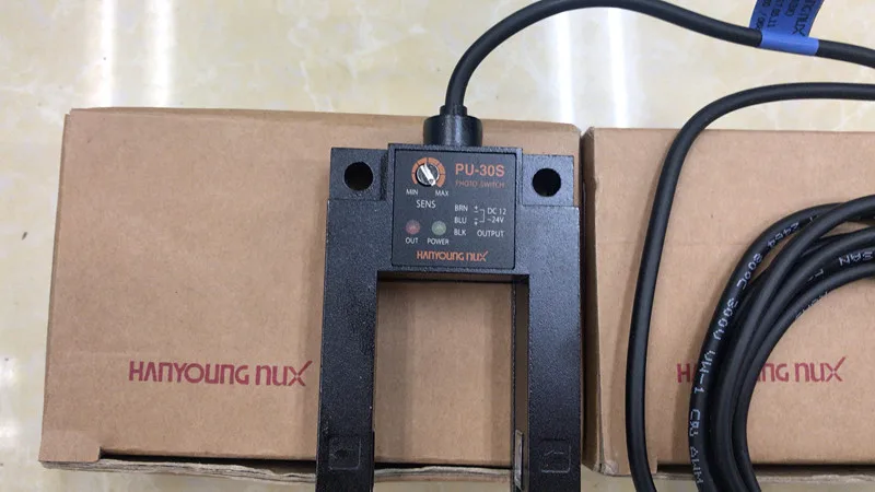 

"Korean Han Rong NUX" photoelectric sensor switch, photoelectric switch PU-30S