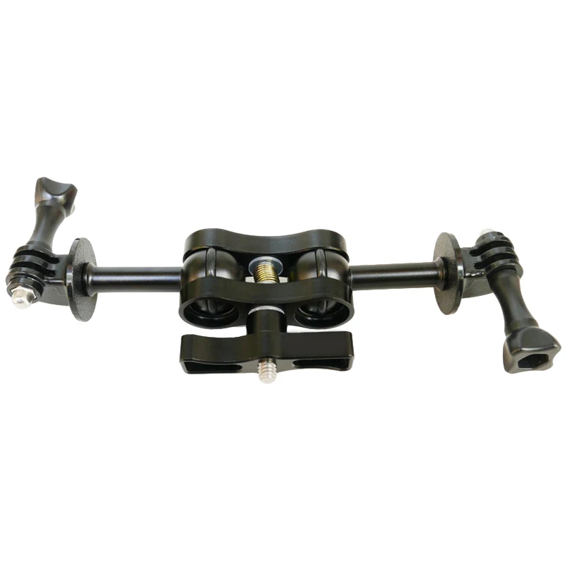 IG-1Piece Cnc Aluminum Diving Light Arm Ball Head Butterfly Clip Arm For Gopro Camera Spare Parts
