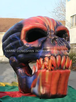 

Halloween decoration giant inflatable skull for Halloween event