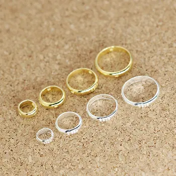 

10pcs/lot Ice River S925 Sterling Silver Rings with Hole DIY Jewelry Findings Split Ring Bracelet Necklace Making Accessories