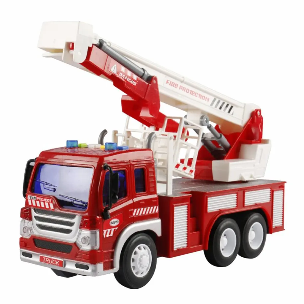 

Giant Rescue Fire Engine Truck Toy With Light Sound 1:16 Fire&safety Cars Gift Car Simulation Toy Gift