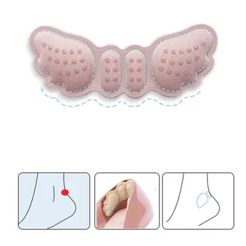 

Heel Protection Pad 3mm Gel Dispensing Wings Heel Stickers 4D Sponge Anti-Skid Stickers Heel Pads Pedicure Tools File for heels