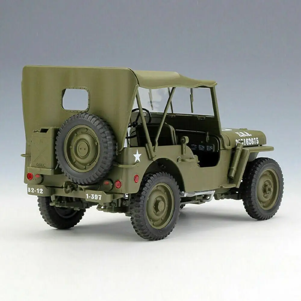 Welly 1:18 1941 Jeep Willys Mb Closed 