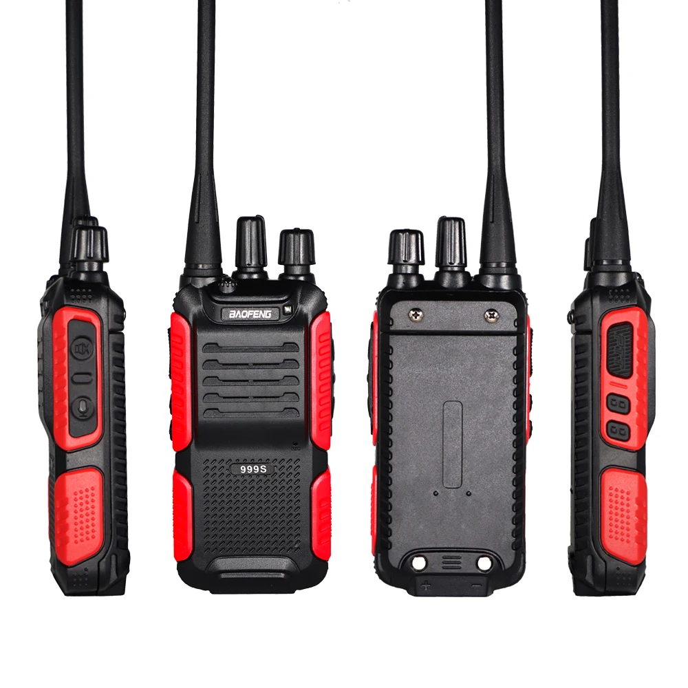 Baofeng BF 999S плюс иди и болтай Walkie Talkie “иди 5 Вт 1800 мА/ч Портативный CB Ham радио 10 км