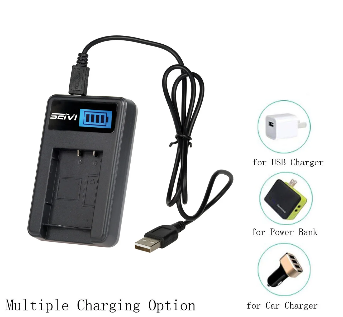 DCR-SR20 Handycam Camcorder USB Travel Battery Charger for Sony DCR-SR15 DCR-SR21