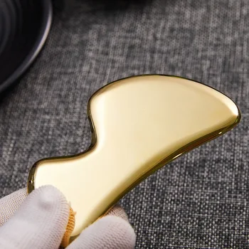 

Pure Copper Scraping Massager Scraper Physical Therapy Fascia Knife Relieve Muscle Scraping Board Skin Lifting Anti Wrinkle Tool