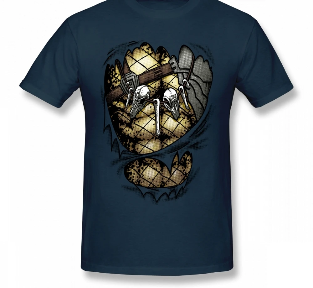 3D Alien Predator Hunting Costume T Shirt For Men Classic Movie Stylish T-shirt Camiseta | Мужская одежда