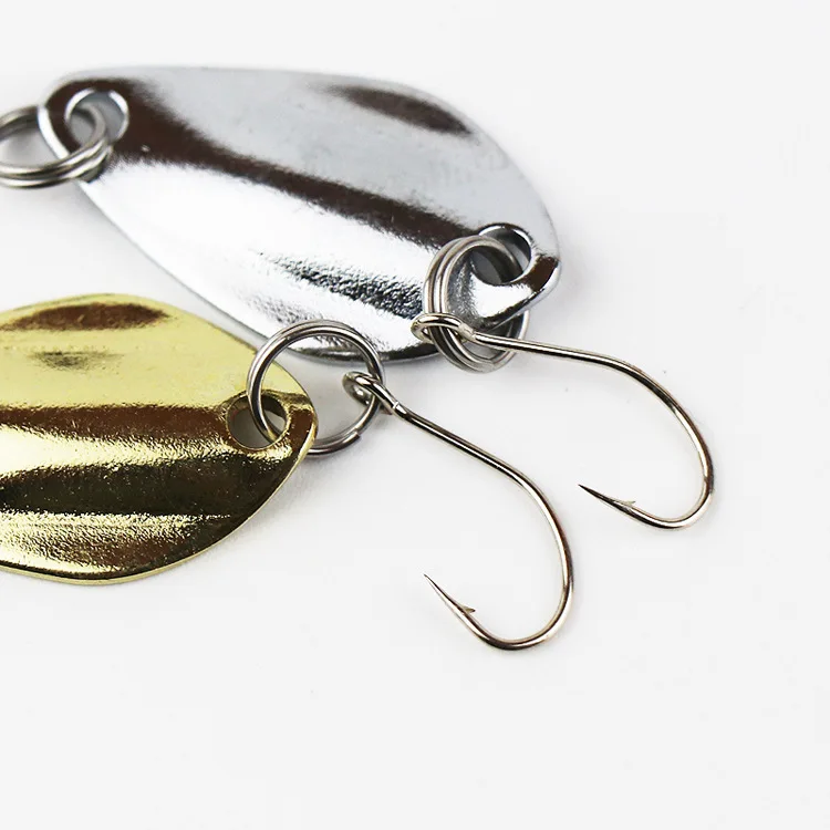 

Qing hao New Style Single Hook Have Barb Wings Sequin Small Gram Weight Snakehead Rod Carp Small Lure