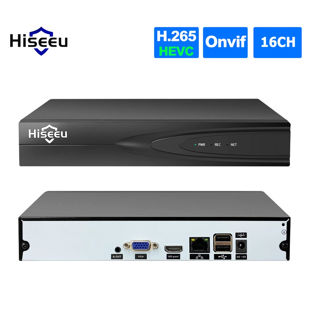 16CH Channel 1080P NVR Network Video Recorder Support for CCTV Security Surveillance System (Hard Drive Not Included) | Безопасность и