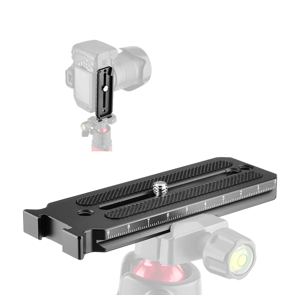 Универсальная Камера Штатив Quick Release Plate вертикальный горизонтальный