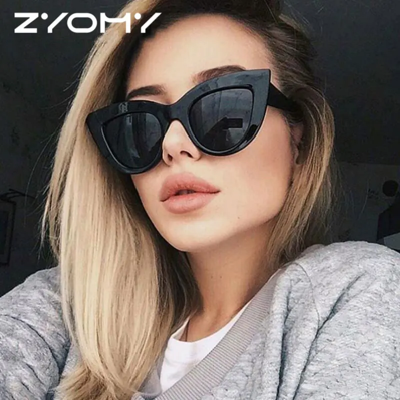 

Oculos de sol Fashion Brand Designer Cat Eye Retro Sun Glasses Classic Vintage Men Women Sunglasses Driving Goggles UV 400