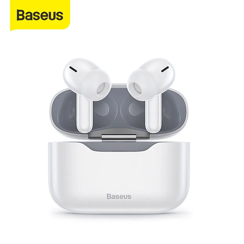 Baseus TWS ANC Wireless Bluetooth 5.1 Earphone S1/S1Pro Active Noise Cancelling Hi-Fi Headphones Touch Control Gaming Earbuds