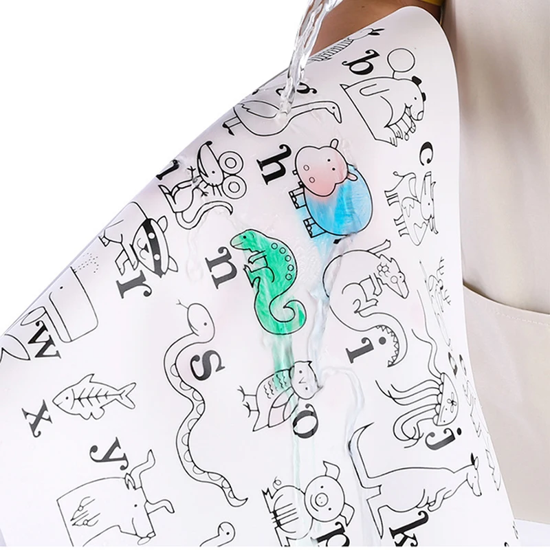 Reusable Graffiti Silicone Placemat Washable Drawing Mat Colouring Alphabet Number Dining Table Mats Baby Learning Silicone Pad