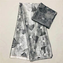 Модальные эластичные атласная шёлковая ткань Африканская мягкая восковая ткань с принтом 2 ярда шифон 4 ярда audel modell ИМИТИРОВАННАЯ ткань Анкара 062914